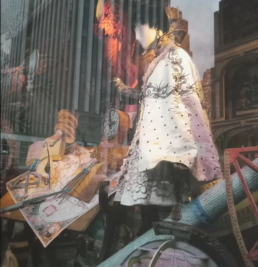 Christine Horyslawsky, Cartographer's dream 1. 60 cm x 40 cm. Photographic print on canvas